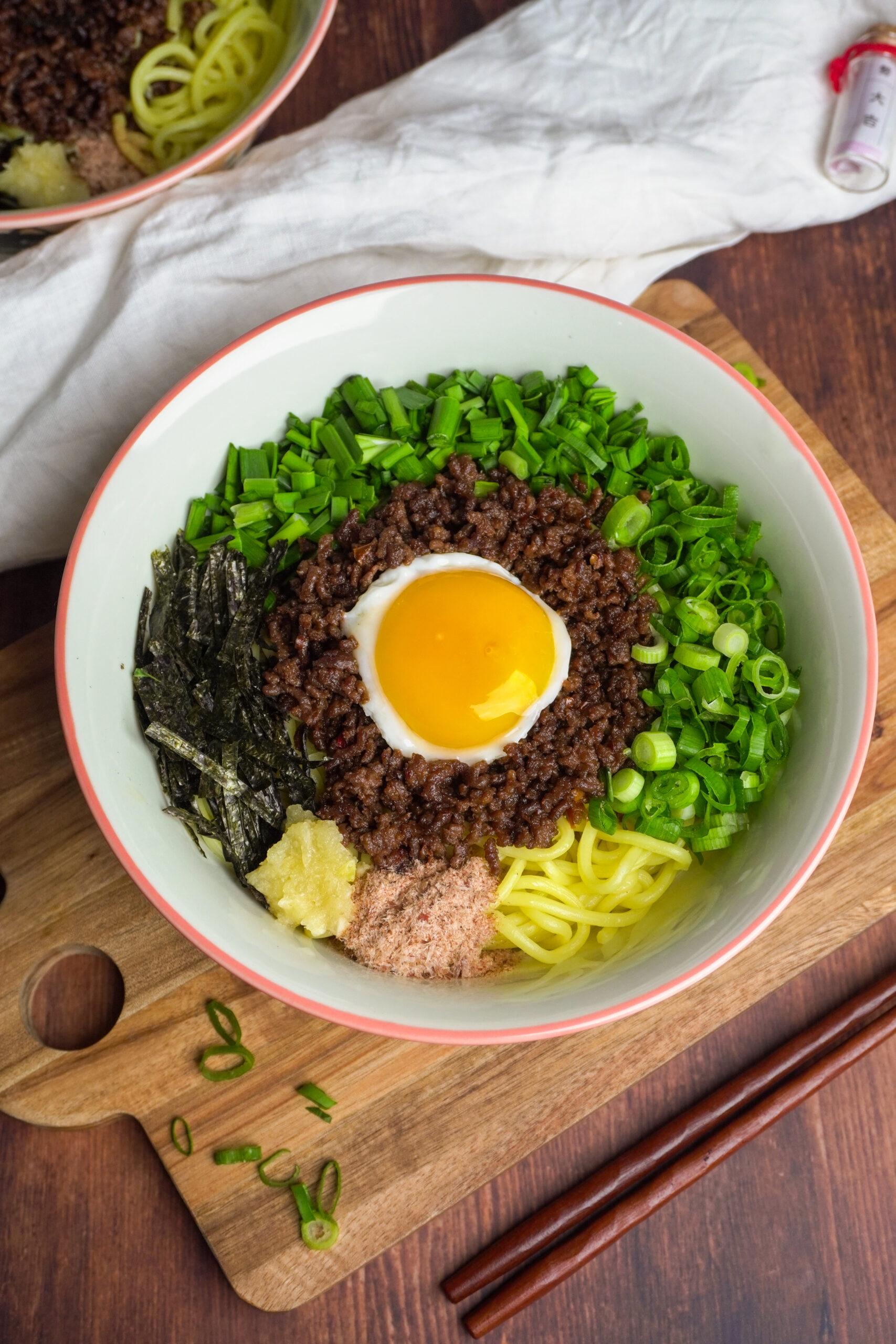 Mazesoba Ramen Rezept – einfach & schnell